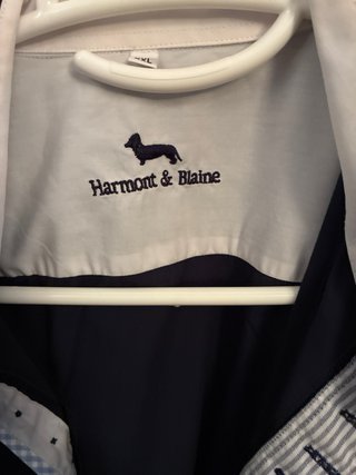 Camisa Harmont & Blaine azul oscuro