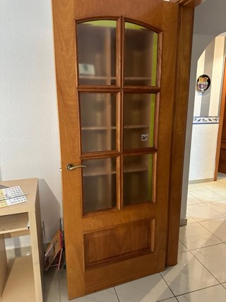Puertas de madera maciza