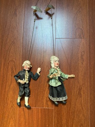 Marionetas Vintage de Porcelana