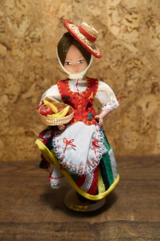 Colección de 13 Muñecas Trajes Regionales Beibi