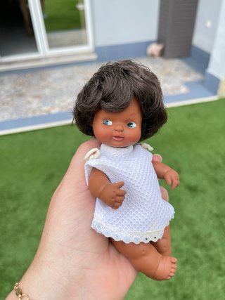 Muñeca Barriguitas Negra Antigua de las primeras