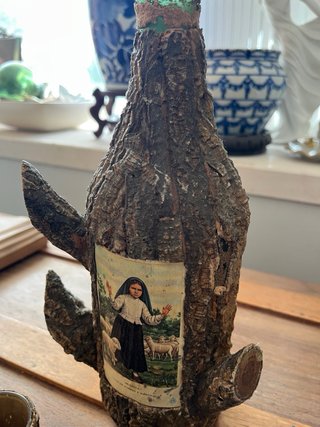 Garrafa Cortiça C/ Copos Jacinta Francisco