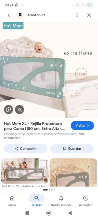 Rejilla protectora Hot Mom verde agua