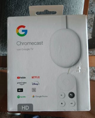 Chromecast con Google TV HD