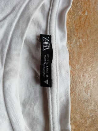 Camiseta manga corta mujer blanca