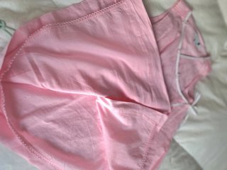 Vestido niña Zara lino rosa 3-4 años