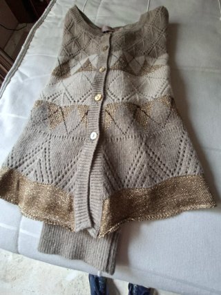 Rebeca Valentino Vintage Beige y Oro