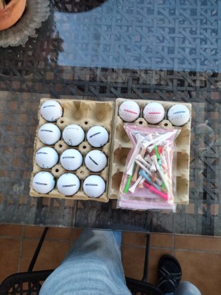 Lote 13 bolas de Golf Supersoft