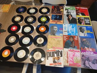 Lote Vinilos LP y Singles Varios Artistas