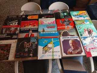 Lote Vinilos LP y Singles Varios Artistas
