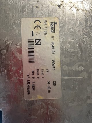 Placa Vitrocerámica Teka 3 fuegos