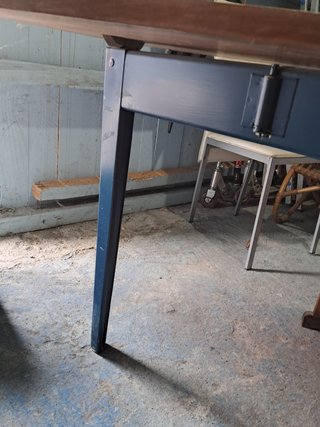 Mesa plegable de madera