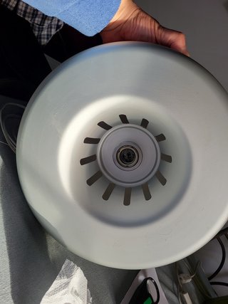 Candeeiro Teto Italiano Fabbian Metal/Plástico