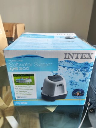 Piscina INTEX Rectangular + clorador salino