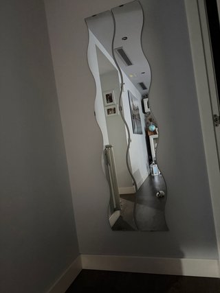 Espejos decorativos ondulados