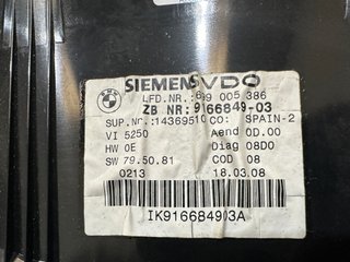 Cuadro instrumentos BMW S3 (E939
