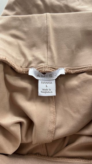 Faja reductora beige talla única