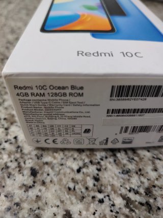 Xiaomi Redmi 10C 128GB Azul 4GB RAM