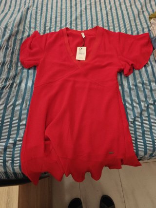 Vestido Pepe Jeans Rojo Talla M