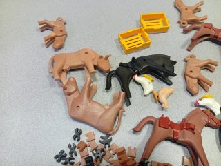 Lote Playmobil Granja Animales y Accesorios