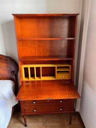 Armario escritorio antiguo madera