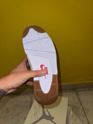 Jordan 4 Retro Blanco y Verde
