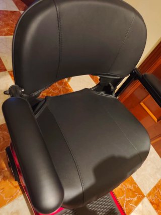 Scooter Eléctrico para Mayores Rojo
