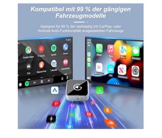 Adaptador Inalámbrico CarPlay para Coche