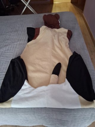 Pijama mono animal con capucha