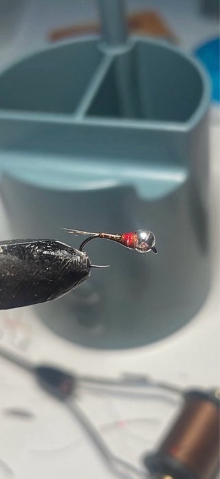 Ninfas y perdigones pesca mosca