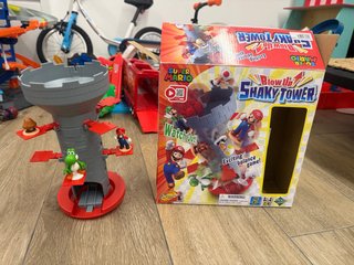 Juego Super Mario Blow Up Shaky Tower