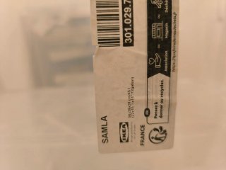 Lote 3 Cajas Almacenaje Ikea 45L