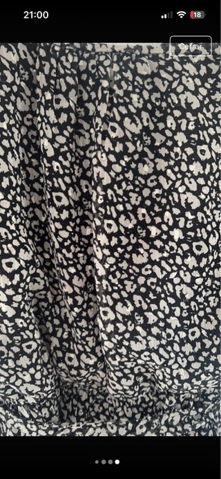 Vestido estampado floral midi