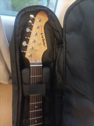 Guitarra Eléctrica Aria Sunburst
