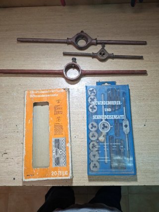 Juego de machos y terrajas 20 piezas + regalo