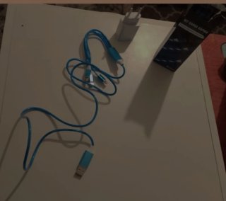 Cargador Rápido Azul
