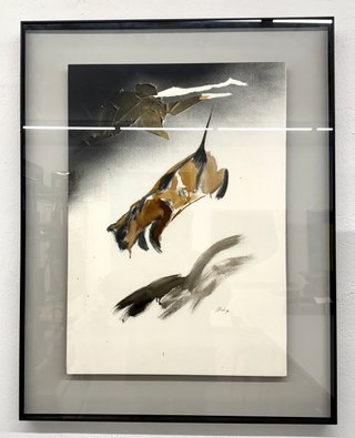 Cuadro Luis Moro "Gato" Técnica Mixta 70x90