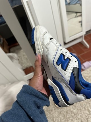 Zapatillas New Balance Azul y Blanco