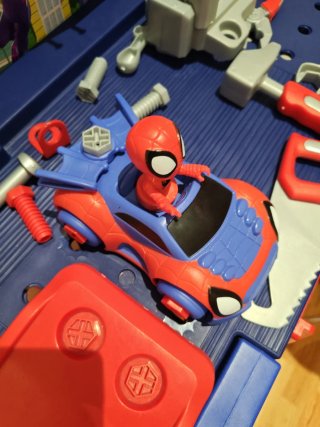Banco de Herramientas Infantil Spidey