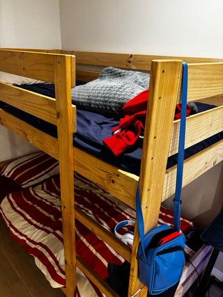 Litera de madera Ikea 90x190