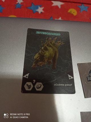 Cromos de dinosaurios