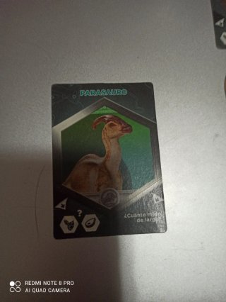 Cromos de dinosaurios