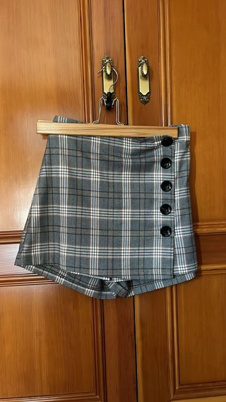 Falda pantalón cuadros