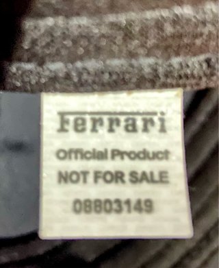 Cappellino Ferrari Nero