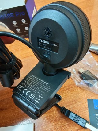 NexiGo N930E Pro Webcam 4K con Luce