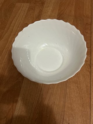 Vajilla de porcelana blanca VENTA EN PERSONA