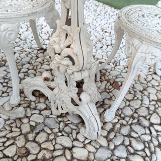 Conjunto de jardín vintage estilo francés