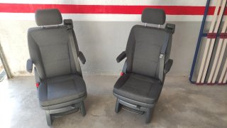 Asientos giratorios VW Multivan T6