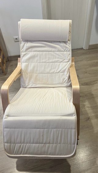 Mecedora Ikea acolchada