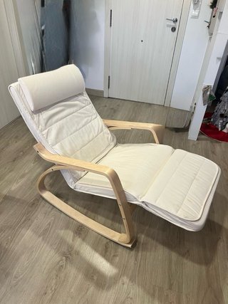 Mecedora Ikea acolchada